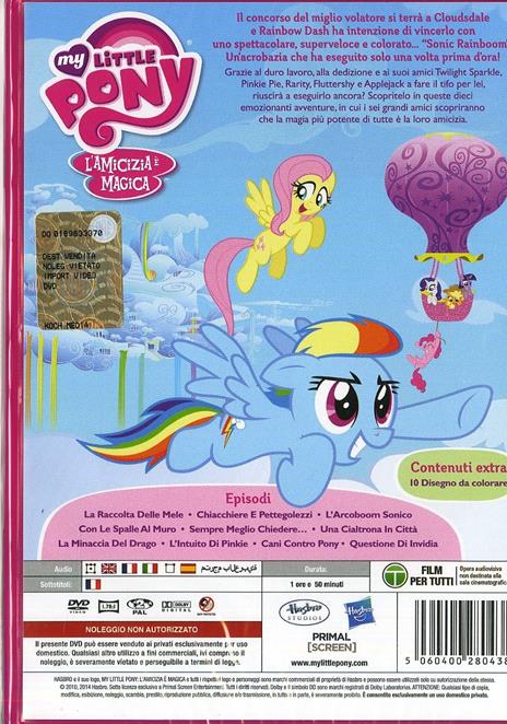 My Little Pony. L'arcoboom sonico (2 DVD) di Jayson Thiessen,James Wootton - DVD - 3
