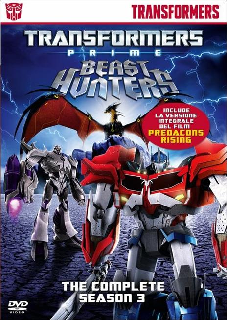 Transformers Prime. Stagione 3 (4 DVD) di Vinton Heuck,David Hartman - DVD