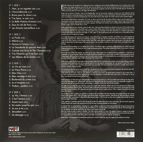 Je Ne Regrette Rien (Hq) - Vinile LP di Edith Piaf - 2