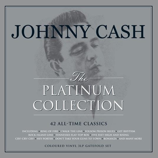 The Platinum Collection (White Coloured Vinyl) - Vinile LP di Johnny Cash