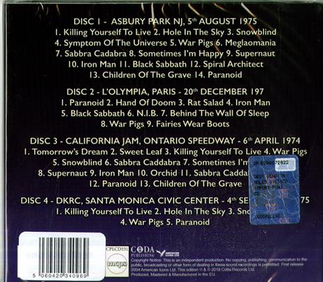 Masters of Reality - CD Audio di Black Sabbath - 2