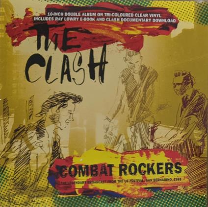Combat Rockers (Tri-Colour Vinyl) - Vinile LP di Clash