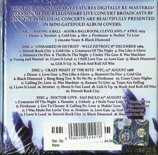 Gods of Thunder - CD Audio di Kiss - 2