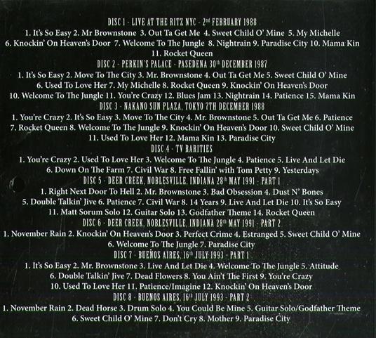 Welcome to Paradise City - CD Audio di Guns N' Roses - 2
