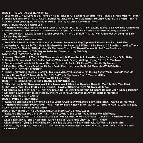 On the Air, in the Studio & in Concert. Greatest Hits 1961-1966 - CD Audio di Beatles - 2