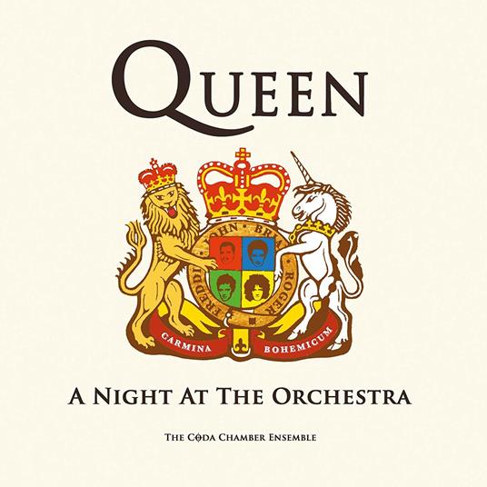 Play Music by Queen. A Night at the Orchestra - CD Audio di Coda Chamber Ensemble