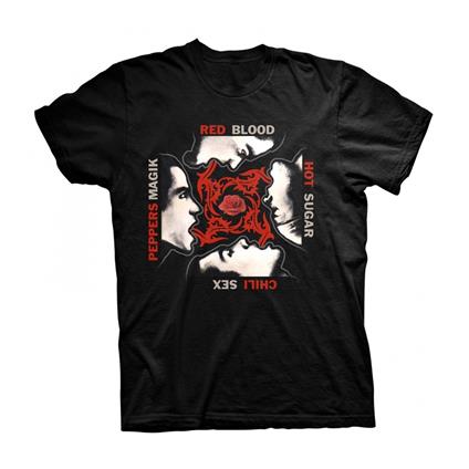 T-Shirt Unisex Tg. M. Red Hot Chili Peppers: Blood Sugar Sex Magic