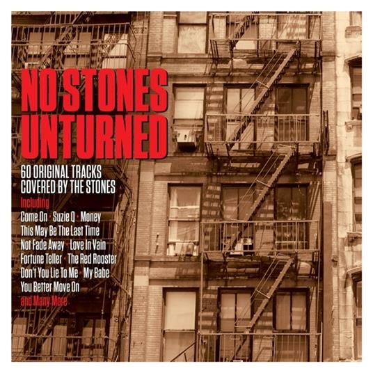 No Stones Unturned. 60 Songs Covered By The Stones - CD Audio