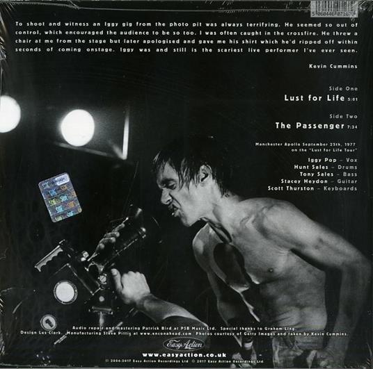 Apollo (Limited Edition) - Vinile 10'' di Iggy Pop - 2