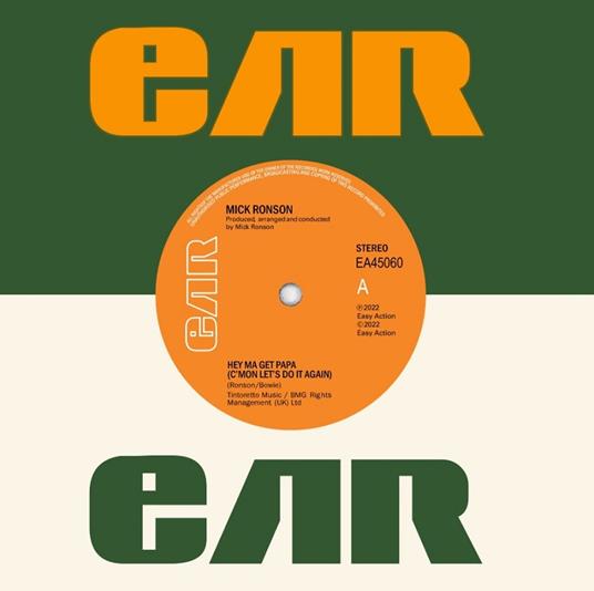 Hey Ma Get Papa di Mick Ronson