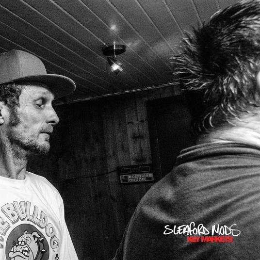 Key Markets (Red and White Splatter Vinyl) - Vinile LP di Sleaford Mods