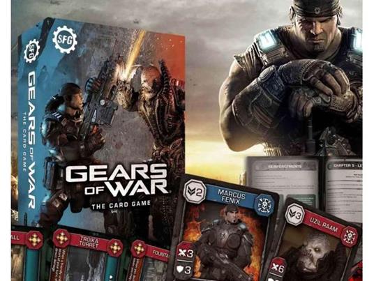 Gears Of War Carte Gioco Gioco Da Tavolo Steamforged Games