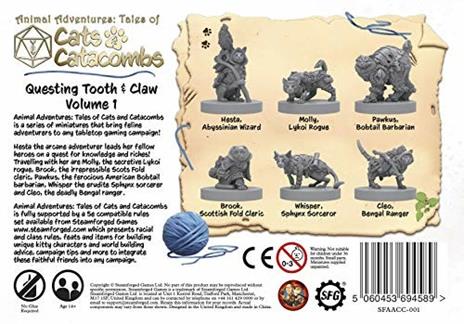 Cats Catacombs Volume 1 Rpg Figures Boardgames - 2