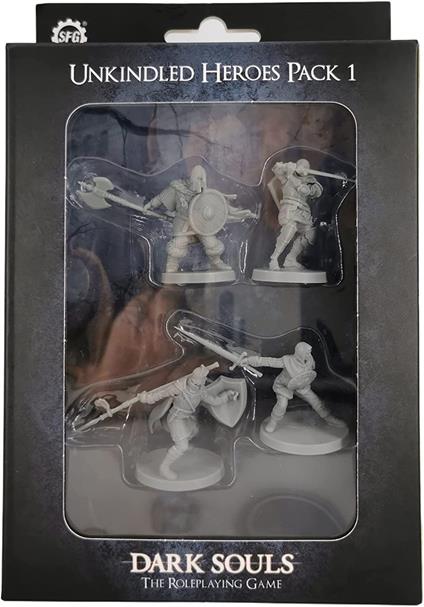 Dark Souls The Board Miniatures Unkindled Heroes Pack 1 Steamforged Games