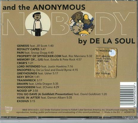 And the Anonymous Nobody - CD Audio di De La Soul - 2