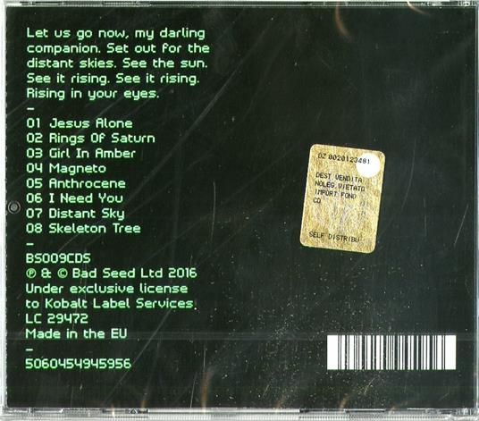 Skeleton Tree - CD Audio di Nick Cave and the Bad Seeds - 2