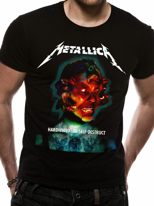 T-Shirt unisex Metallica. Hardwired Album Cover