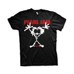 T-Shirt Unisex Tg. L. Pearl Jam: Stickman