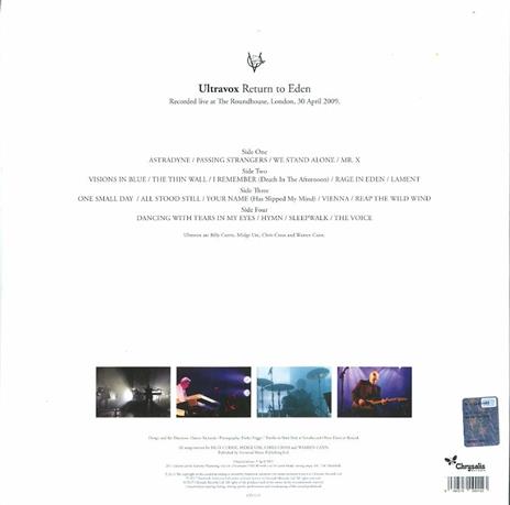 Return to Eden. Live - Vinile LP di Ultravox - 2