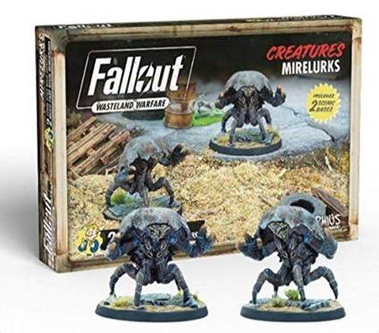 Fallout: Modiphius Entertainment - Wasteland Warfare - Creatures Mirelurks