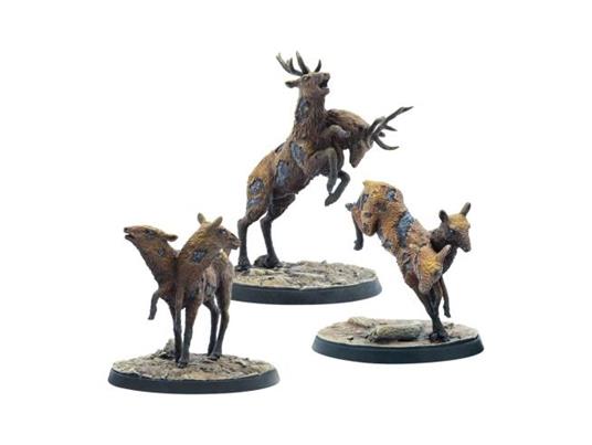 FALLOUT WW CREATURES RADSTAG HERD Miniature E Modellismo Modiphius