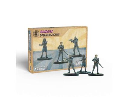 FWW NUKA WORLD RAIDERS OPERATORS BOSSES Gioco Da Tavolo Modiphius