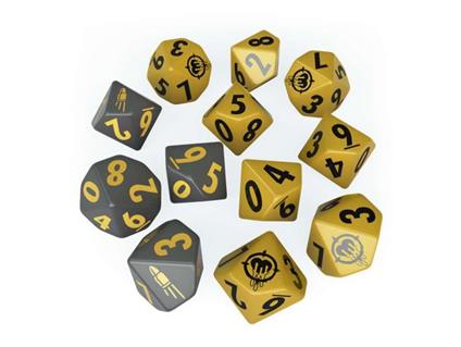 FALLOUT FACTIONS DICE SETS THE OPERATORS Gioco Da Tavolo Modiphius