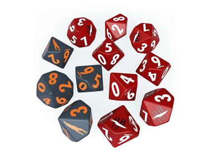 FALLOUT FACTIONS DICE SETS THE DISCIPLES Gioco Da Tavolo Modiphius