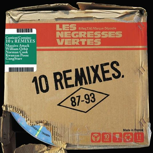 10 Remixes 1987-1993 - CD Audio di Les Negresses Vertes