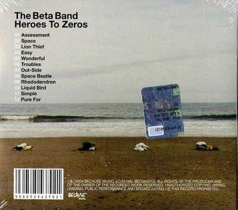 Heroes to Zeros - CD Audio di Beta Band - 2