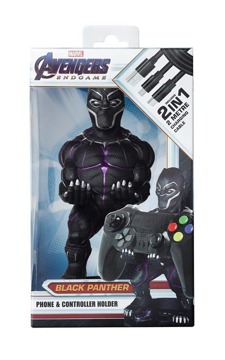 Exquisite Gaming Cable Guys Black Panther Supporto passivo Controller per videogiochi, Telefono cellulare/smartphone Nero - 2