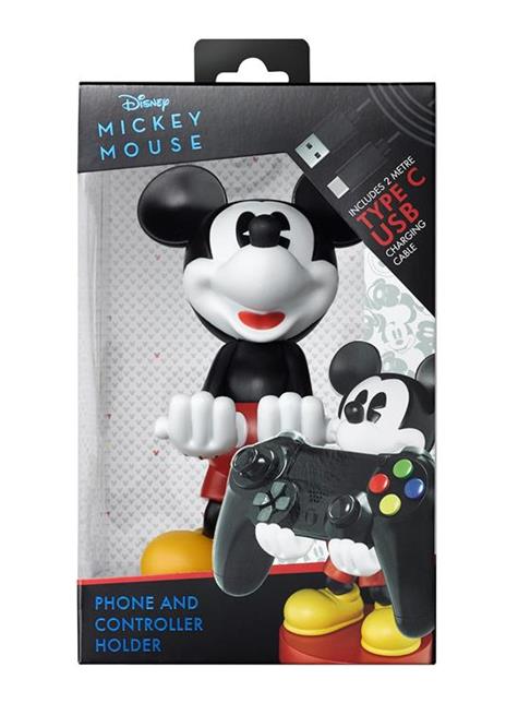 Exquisite Gaming Cable Guys Mickey Mouse Controller per videogiochi, Telefono cellulare/smartphone Nero, Rosso, Bianco, Giallo Supporto passivo - 6
