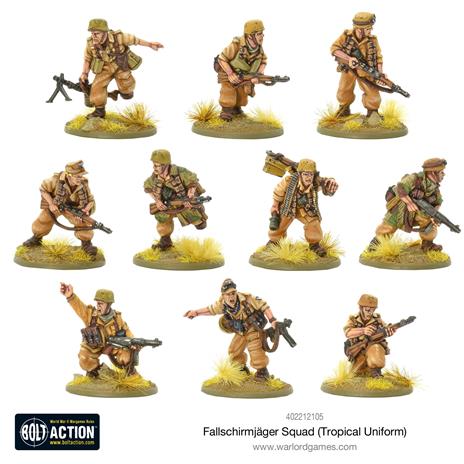Fallschirmjager squad (tropical Uniform) - 2
