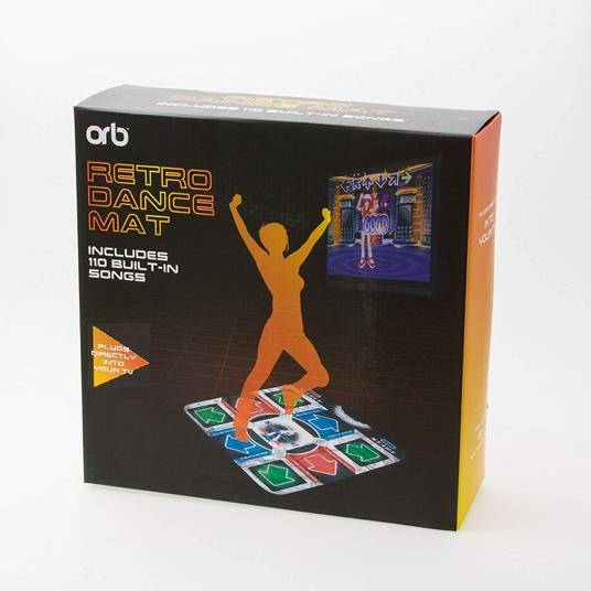 Orb Gaming – Tappeto di Danza retrò, or-retdancem, Blu