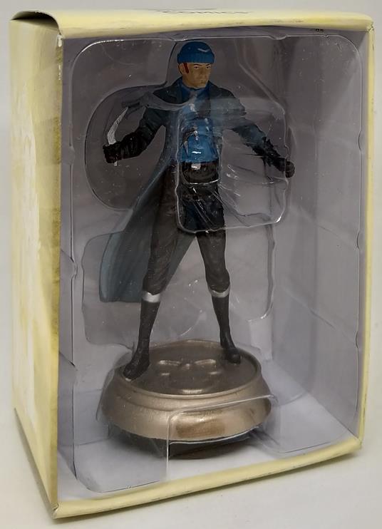 DC Scacchi Forever Evil Set Eaglemoss Captain Boomerang Pedone Nero No Mag