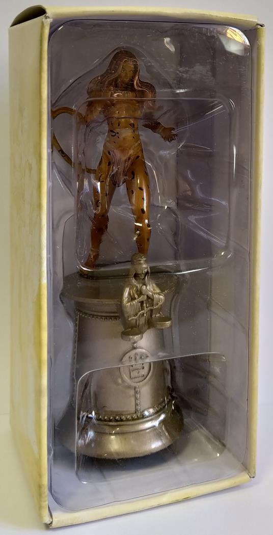 DC Scacchi Justice League Eaglemoss Cheetah Regina Nera No Mag