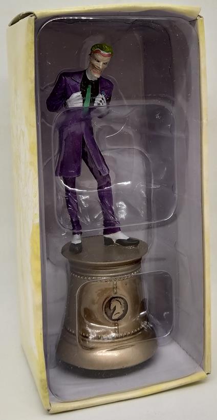 DC Scacchi Justice League Eaglemoss Joker Cavallo Nero No Mag
