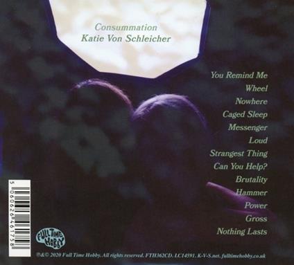 Consummation - CD Audio di Katie Von Schleicher