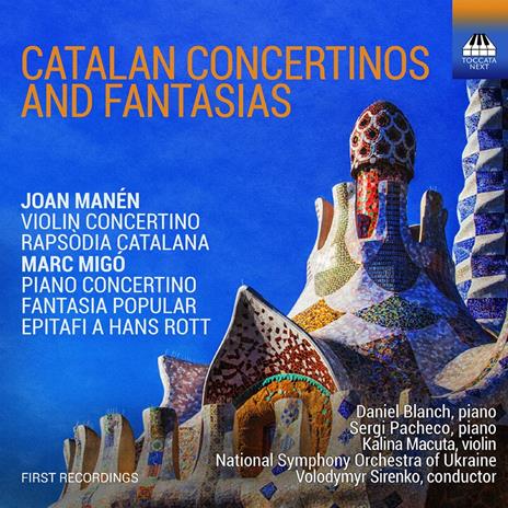 Catalan Concertinos And Fantasías - CD Audio di Daniel Blanch