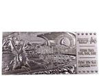 Jurassic Park Replica Mosasaurus Ticket Ticket (silver Plated) FaNaTtik