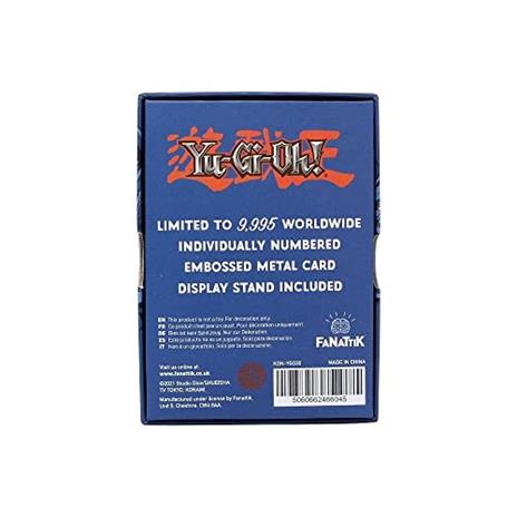 Fanattik Kon-Ygo30 Yu-Gi-Oh Metal Card Collectible Replica Blue Eyes Ultimate Dragon, Multicolore, 197619 - 2