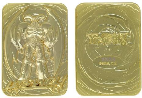 Fanattik Ygo31G Yu-Gi-Oh Metal Gold Card Collectible Replica Summoned Skull, Oro, Colore Black, 198049 - 6