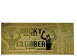 Rocky 3 Replica Biglietto del Campionato Mondiale Dei Pesi Massimi (Placcato in Oro) Fanattik