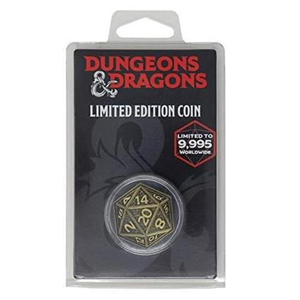 DUNGEONS & DRAGONS - Pièce collector en métal