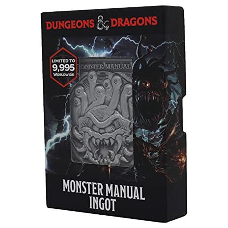 DUNGEONS & DRAGONS - Monster Manual - Lingot collector en métal