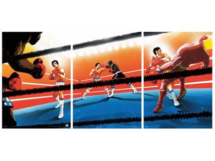 ROCKY OFFICIAL ART PRINT SET A3 SIZE LITOGRAFIA FANATTIK