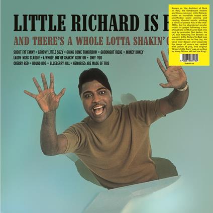Little Richard Is Back - Vinile LP di Little Richard