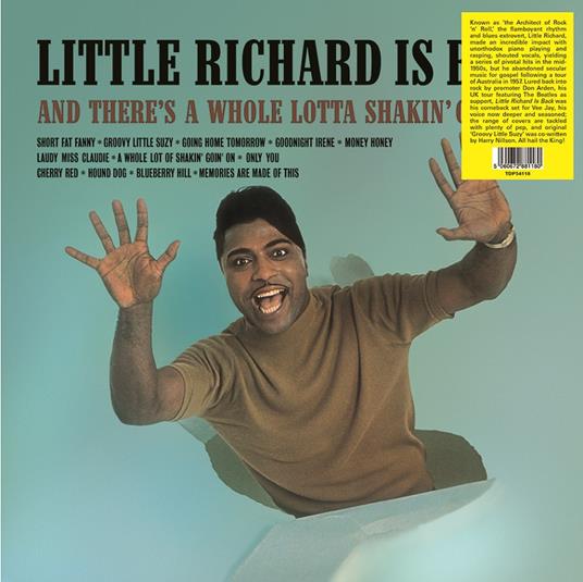 Little Richard Is Back - Vinile LP di Little Richard