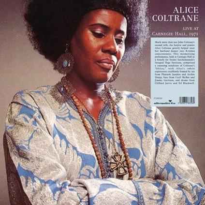 Arica. Live at the Carnegie Hall 1971 - Vinile LP di Alice Coltrane