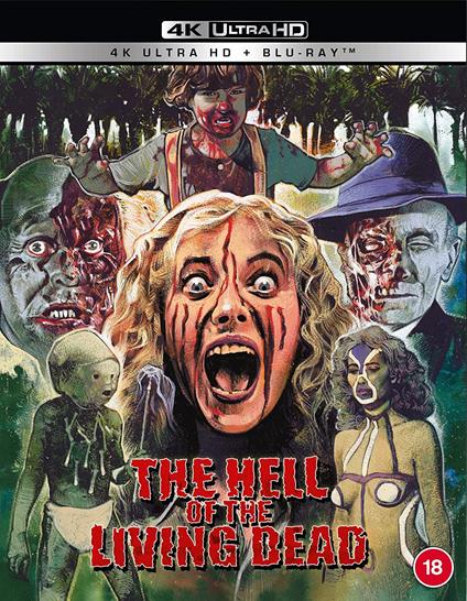 Hell Of The Living Dead (Virus) (Import UK) (Blu-ray + Blu-ray Ultra HD 4K) di Bruno Mattei,Claudio Fragasso - Blu-ray + Blu-ray Ultra HD 4K